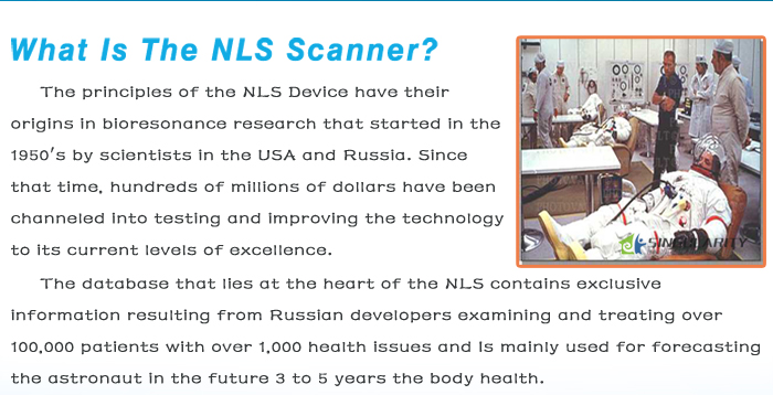 latest 3D-NLS Plus(V1.3.1) health scanner