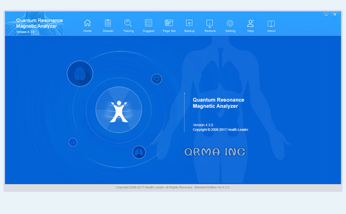 The New Hand Touch quantum resonance megnetic analyzer