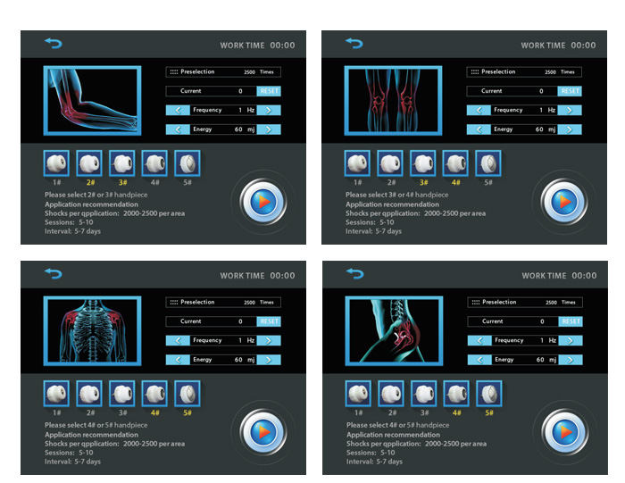 The latest shock wave therapy machine Hot sell!!