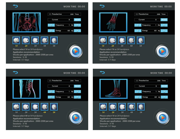 The latest shock wave therapy machine Hot sell!!