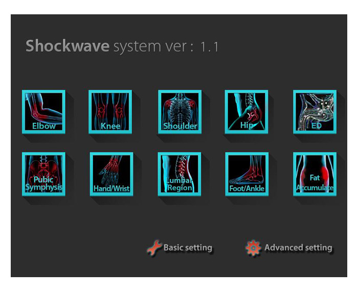 The latest shock wave therapy machine Hot sell!!