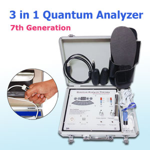 3 in 1 Quantum Analyzer Therapy with massager