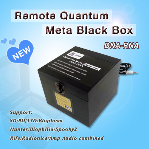 ISHA Remote Quantum meta black box DNA/RNA works with NLS analyzer or Spooky2