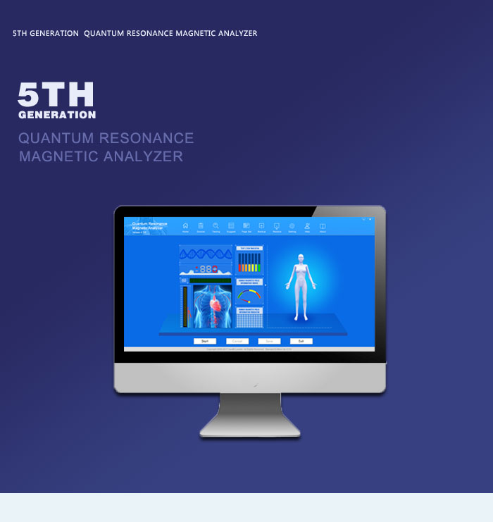 3 in 1 Quantum Resonance Magnetic Analyzer with manager
