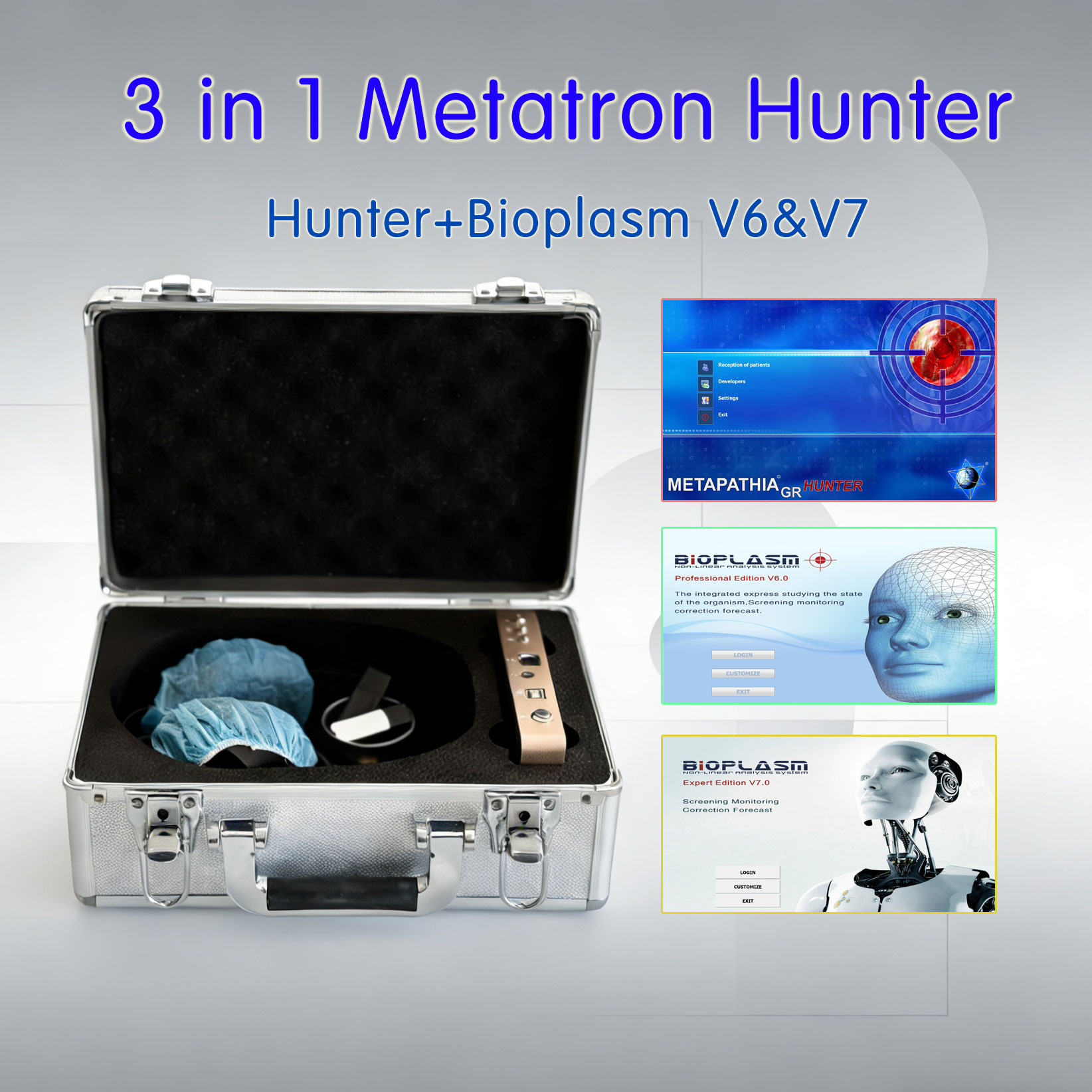 3 in 1 Metatron 4025 Hunter+8D-LRIS+3D-NLS Plus